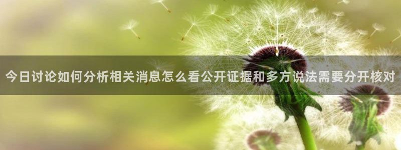 黑料热门热点：今日讨论如何分析相关消息怎么看公开证据和多方说法需要分开核对